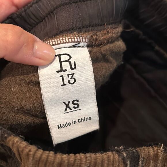R13 Harem Cargo jogger XS corduroy - Picture 5 of 7